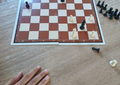 Brettspiel beim Regenbogenbrunch